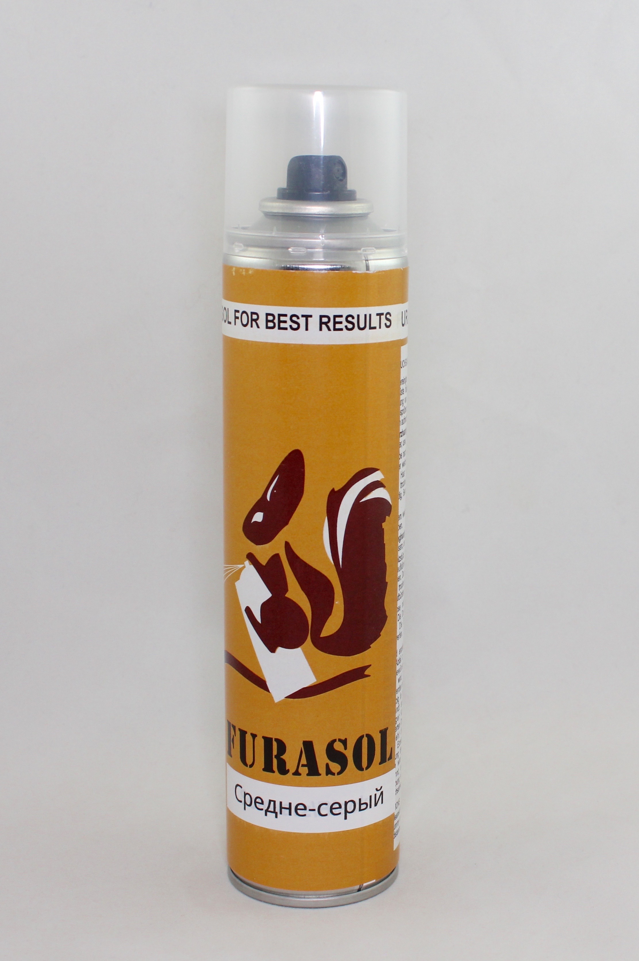 Краска аэрозоль FURASOL (300ml) средне-серый