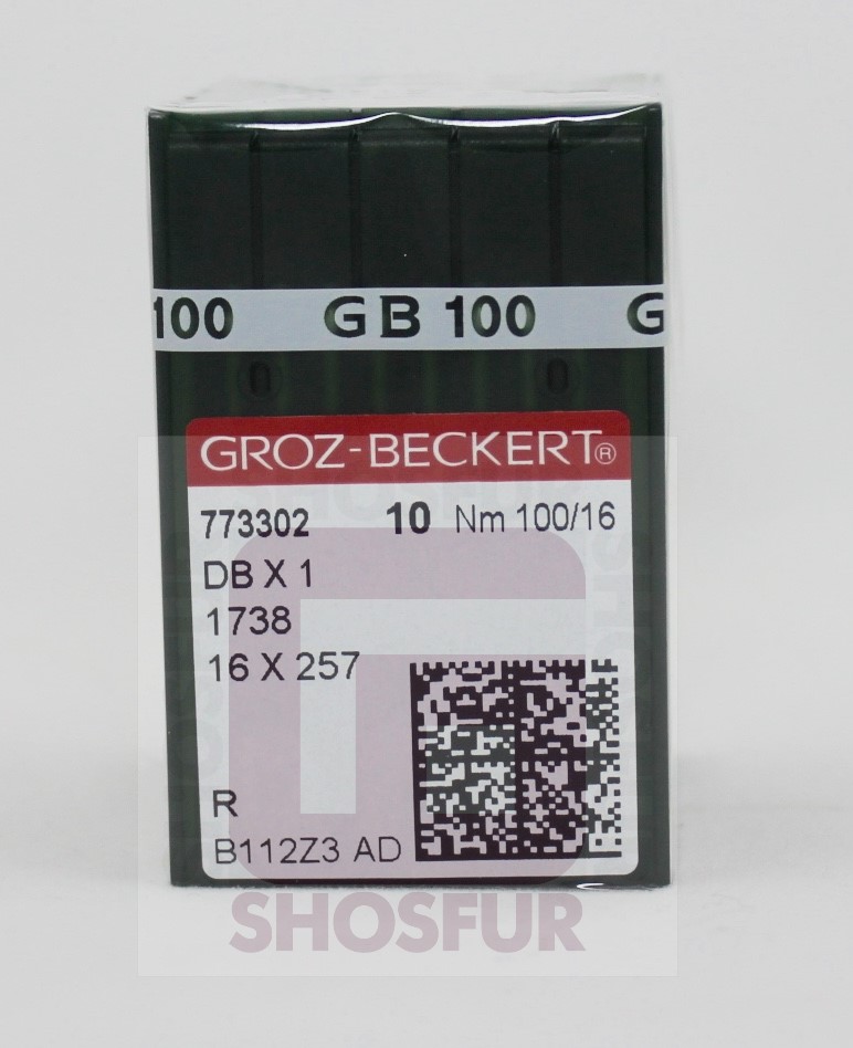 Иглы Groz-beckert  DBx1 № 65 (10шт)