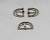 Пряжки металлические со стразами PSM - 018 цв. никель
