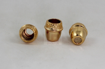 Наконечник металлический NM - 068 золото