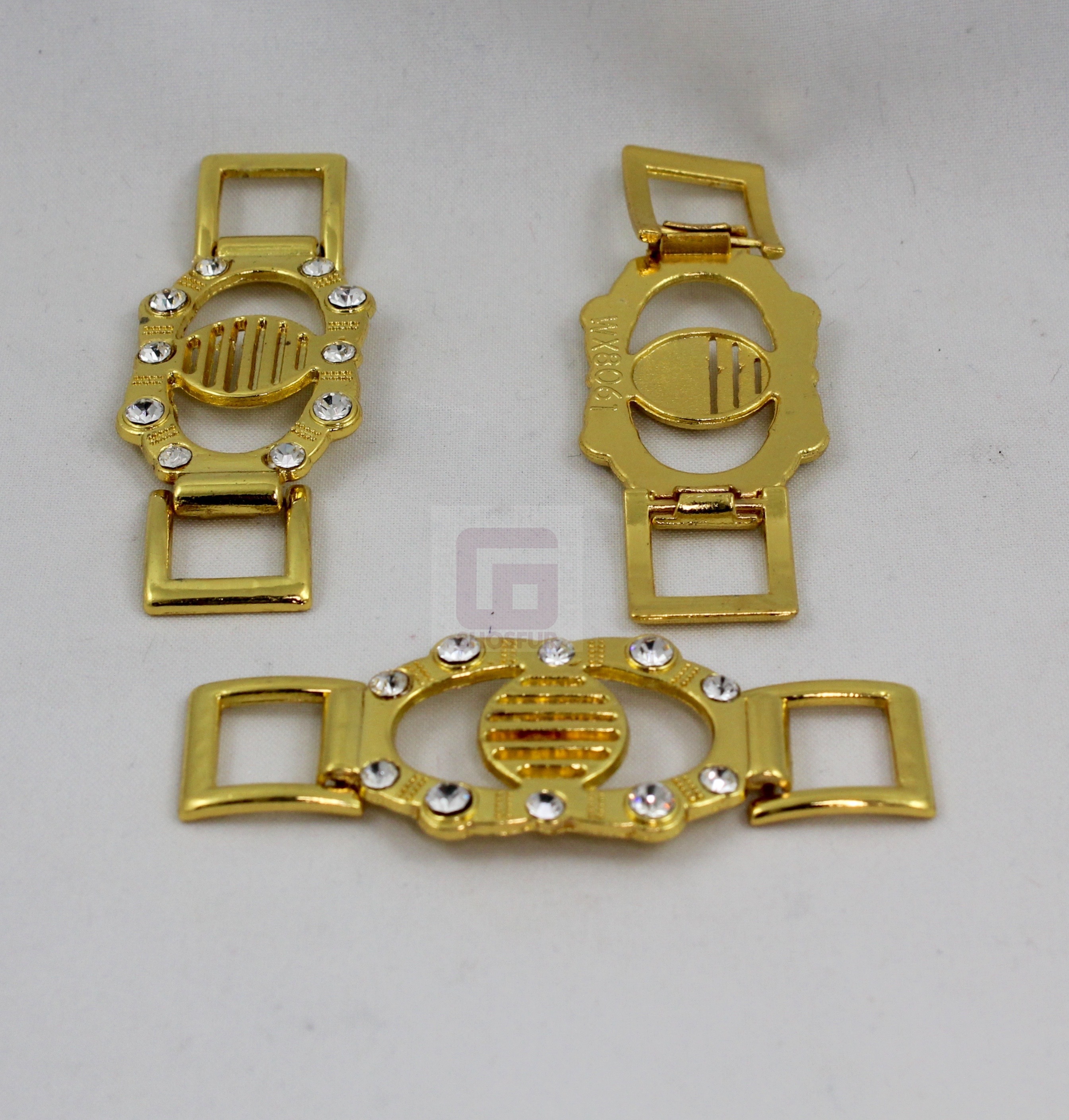 Украшения металл пришивные SNR - 055 золото