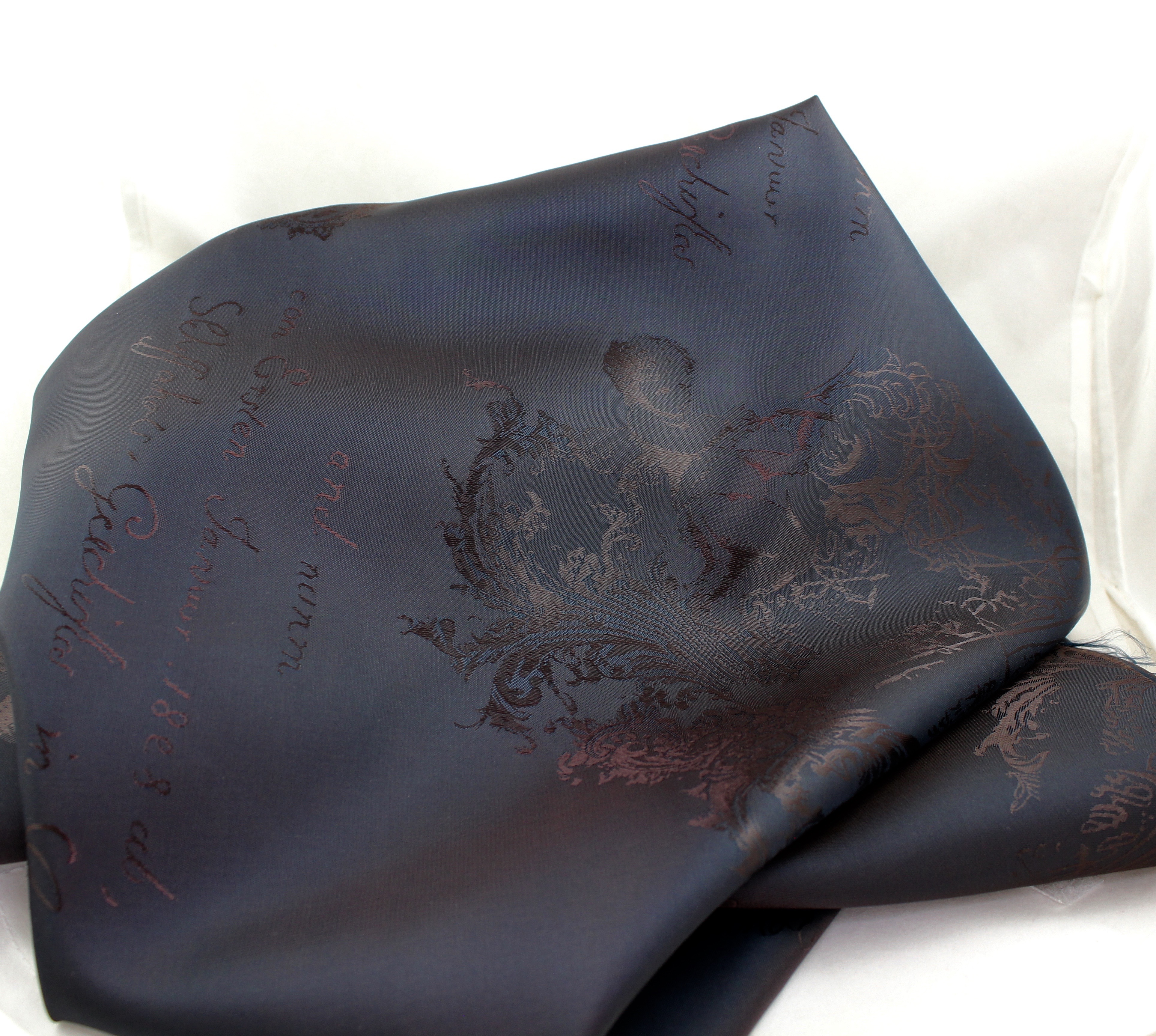 Ткань подкладочная TIP-076 цвет: коричневый