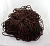 Шнур цв. коричневый 4мм крупное плетение 200м