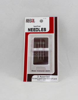 Иглы ручные трехгранные REGAL (3шт)