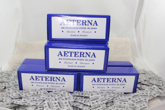 Лезвия для скорняжного ножа Aeterna 200 шт