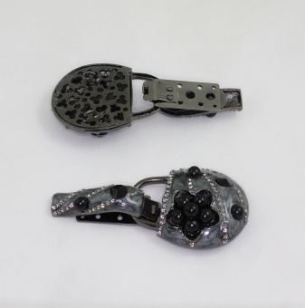 Клипсы металические KLD - 0004 т. никель