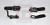 AMII Крючки шубные RAL 8019 цв. коричневый темный